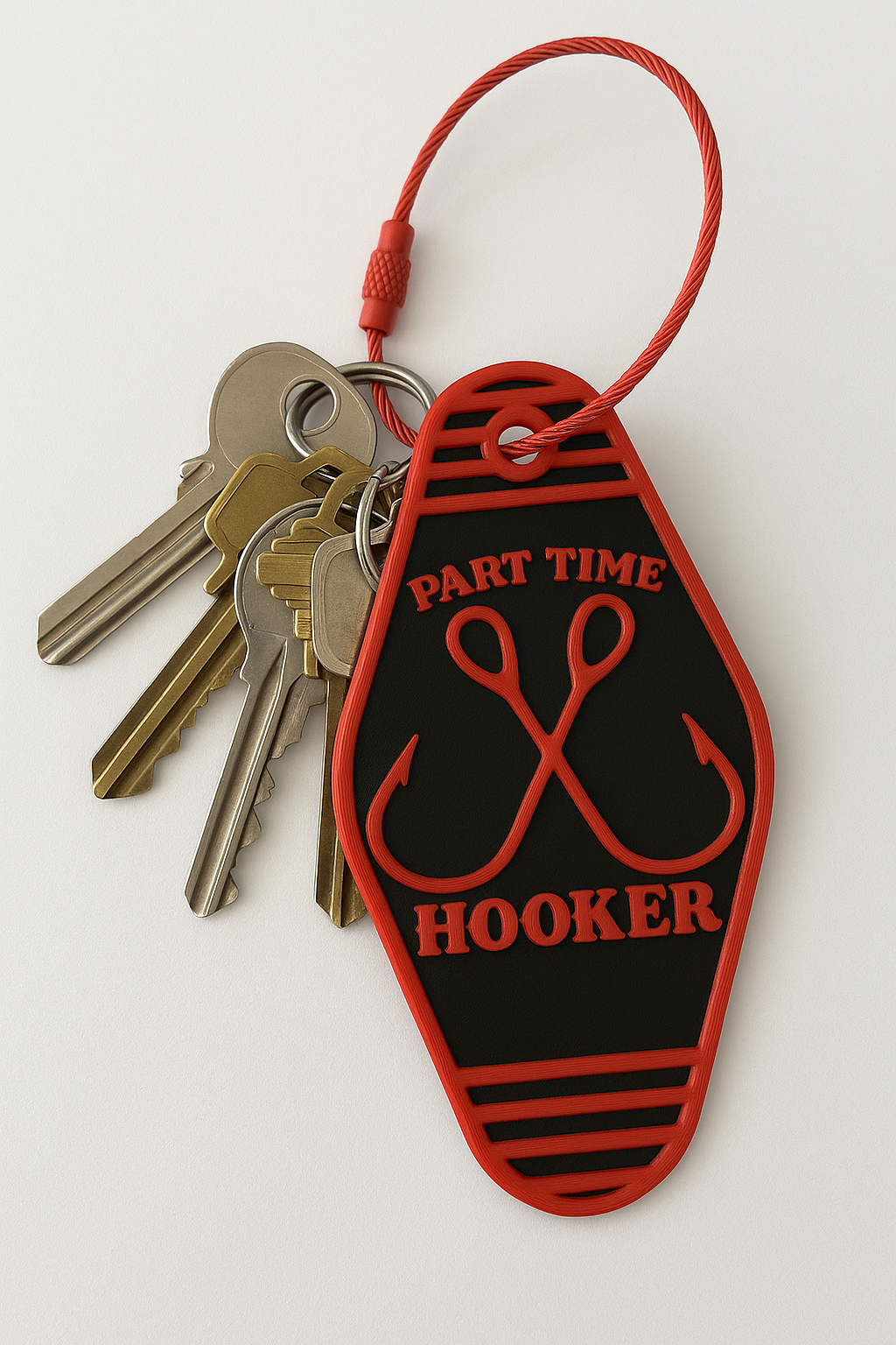 Custom Keychain - Personalized 3D printed keychain
